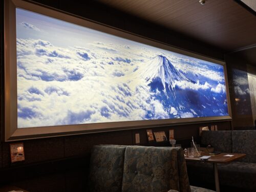 喫茶フジ　富士山